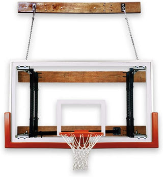 First Team FoldaMount46 Folding Wall Mount Basketball Goal