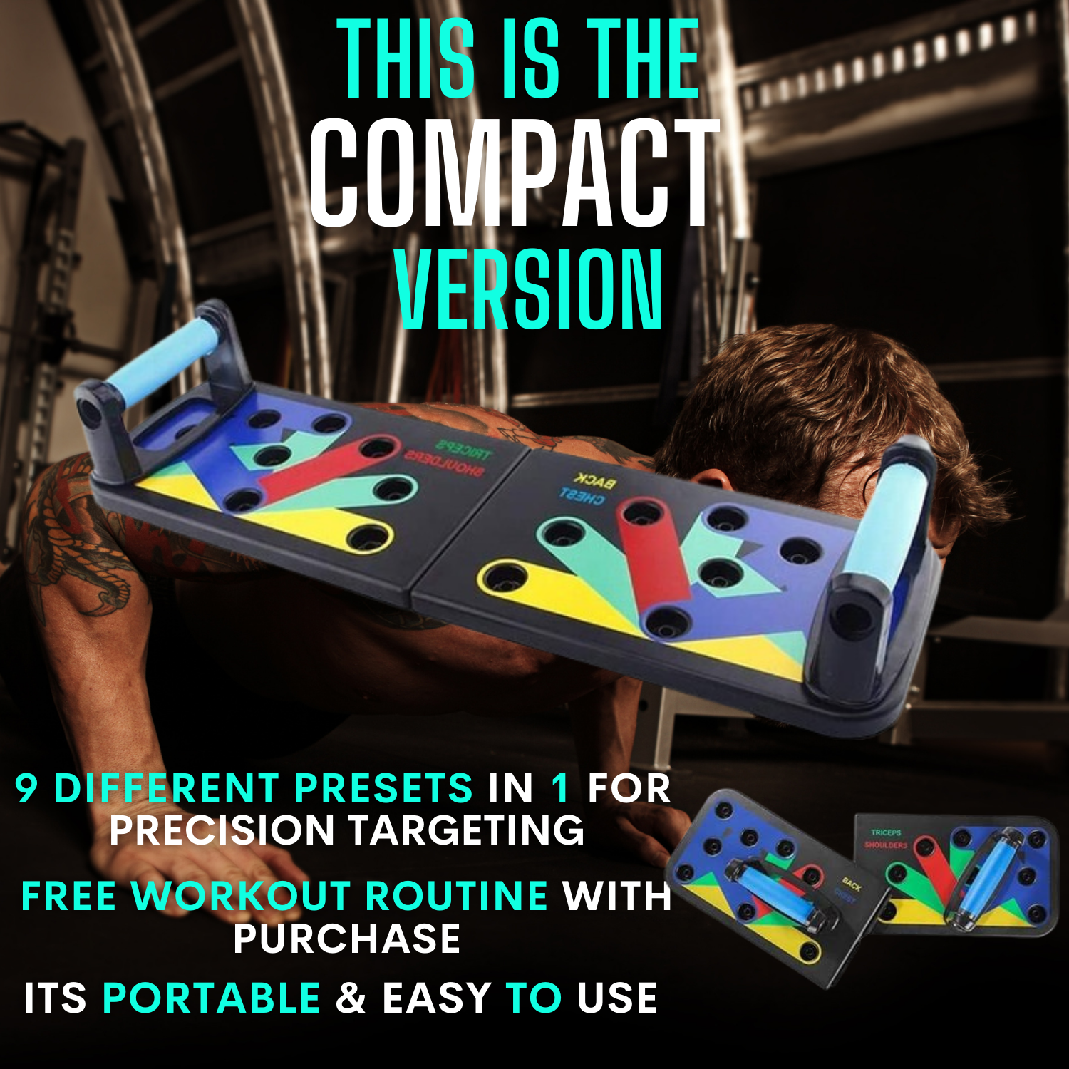 PW Pivotal Push Up Board Pivotal Workout