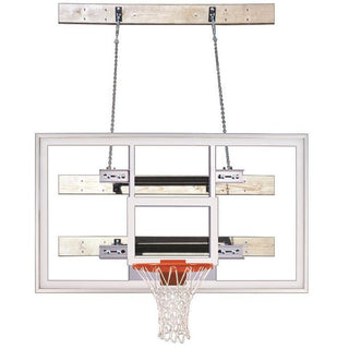 First Team SuperMount23 Wall Mount Indoor Adjustable Basketball Goal