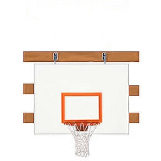 First Team SuperMount01™ Wall Mount Basketball Goal