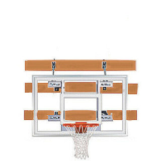 First Team SuperMount01™ Wall Mount Basketball Goal