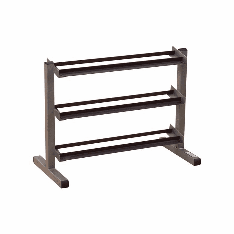 Body Solid 3-Tier Horizontal Dumbbell Rack - GDR363