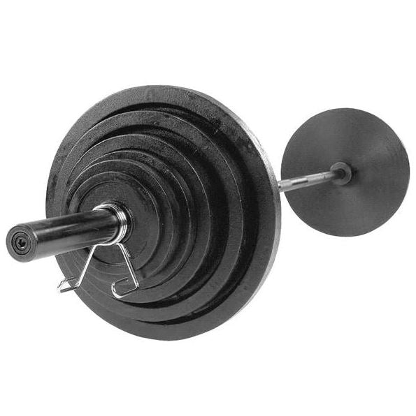 Body Solid 300lb Cast Olympic Plates Set - OSB300S