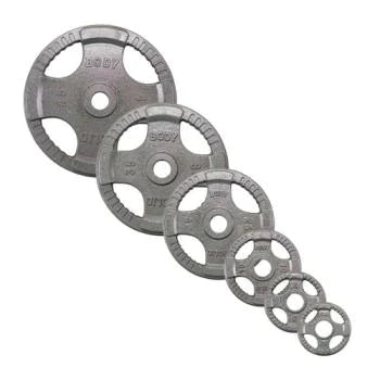 Body Solid 300 lb. Olympic Grip Set with Chrome Bar - OST300S