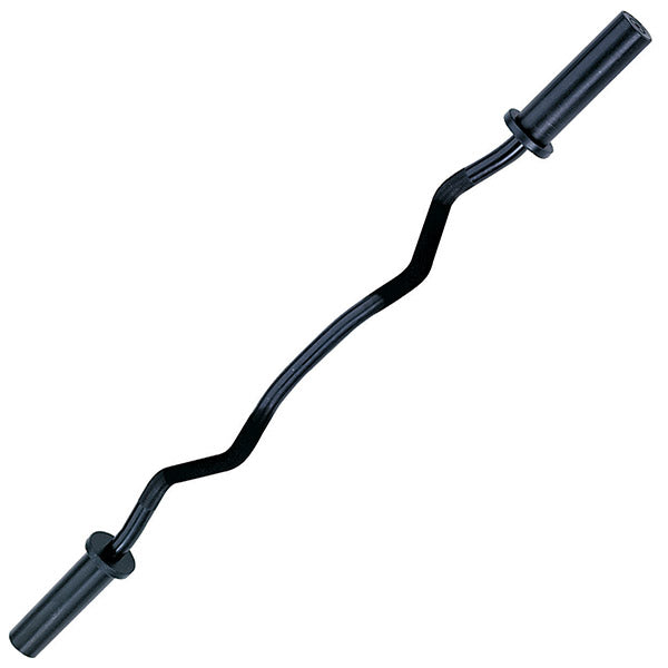 Body Solid Black Olympic EZ Curl Bar - OB47B