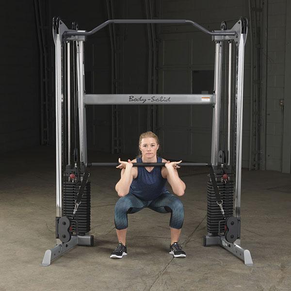 Body Solid Dual Press Bar Functional Trainer Attachment - GDCCBAR
