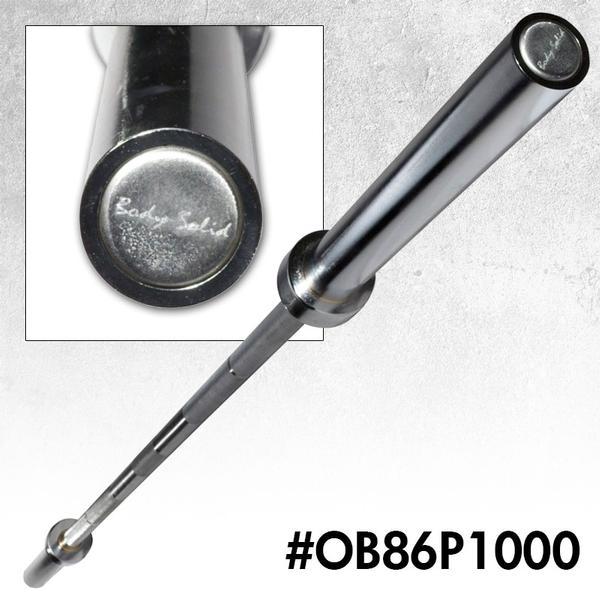 Body Solid Olympic Power Bar 1000lb Test - OB86P1000