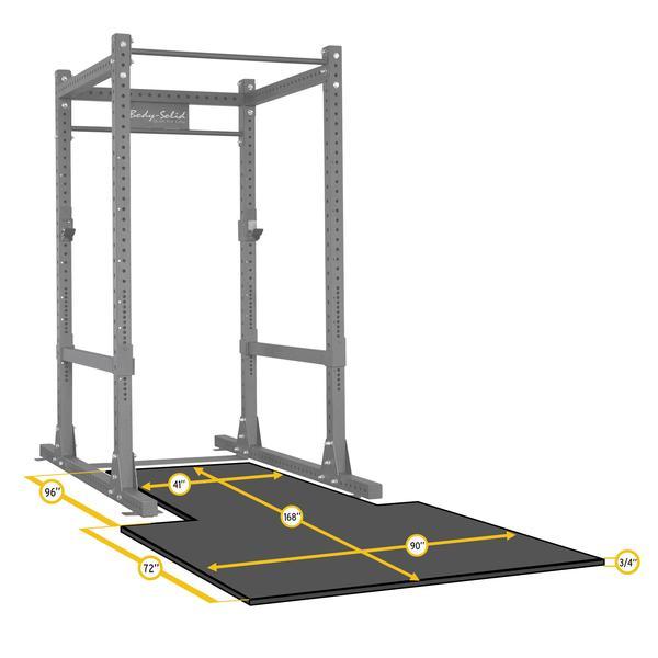 Body Solid Power Rack Floor Mat - SPRPLATFORM