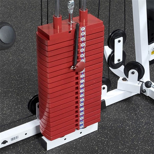Body Solid Premium Red 150 lb Weight Stack Plate - HP150