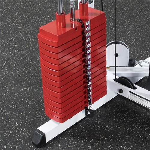 Body Solid Premium Red 150 lb Weight Stack Plate - HP150