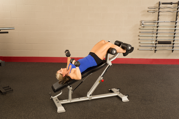 Body Solid Pro Clubline Ab Bench - SAB500