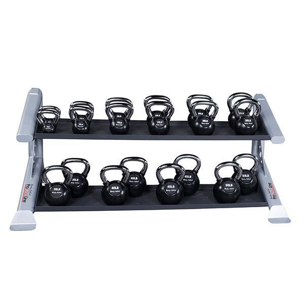 Body Solid Pro ClubLine Modular Storage Rack with 2 Kettlebell Tiers - SDKR500KB