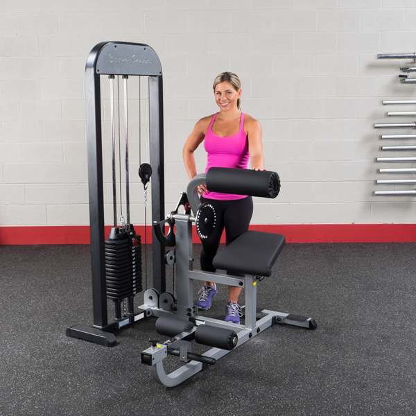 Body Solid Pro Select Ab and Back Selectorized Machine 310lb. Stack - GCAB-STK/3