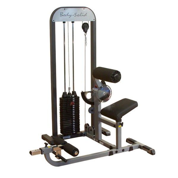 Body Solid Pro Select Ab and Back Selectorized Machine 310lb. Stack - GCAB-STK/3