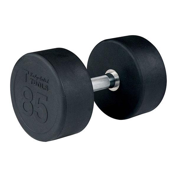 Body Solid Round Rubber Dumbbells 5-100 lbs - SDP