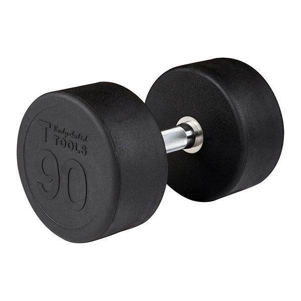 Body Solid Round Rubber Dumbbells 5-100 lbs - SDP