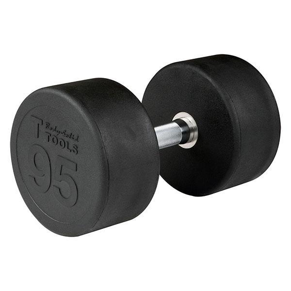 Body Solid Round Rubber Dumbbells 5-100 lbs - SDP