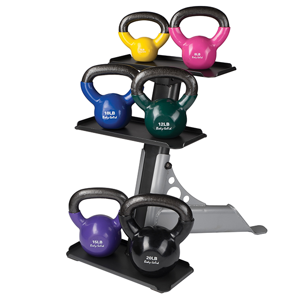 Body Solid Short Kettlebell Rack - GDKR50