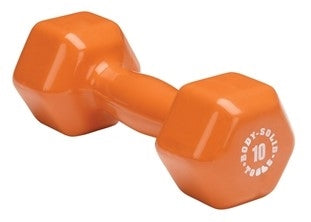 Body Solid Vinyl Dumbbells 1-15 lb. - BSTVD