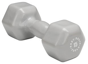 Body Solid Vinyl Dumbbells 1-15 lb. - BSTVD