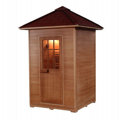 SunRay Eagle 2-Person Outdoor Traditional Sauna - 200D1