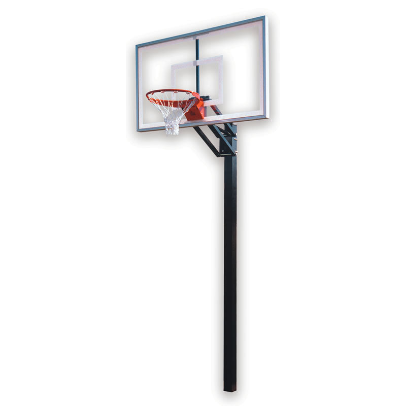 First Team Champ In Ground Adjustable Basketball Goal - PrimeFair