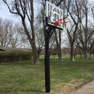 First Team Champ In Ground Adjustable Basketball Goal - PrimeFair