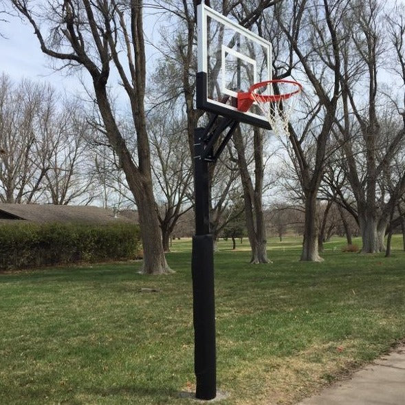 First Team Champ In Ground Adjustable Basketball Goal - PrimeFair