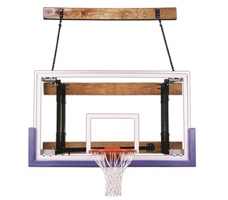 First Team FoldaMount46 Folding Wall Mount Basketball Goal