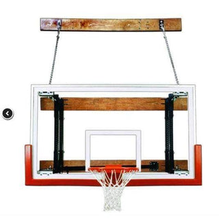 First Team FoldaMount46 Folding Wall Mount Basketball Goal