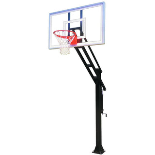 First Team Force In Ground Adjustable Basketball Goal - PrimeFair