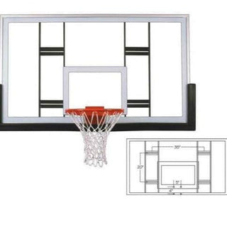 First Team FT239 Competition Glass Basketball Backboard FT239