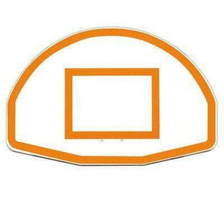 First Team FT270 36" x 54" Fan-Shaped Aluminum Basketball Backboard