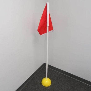 First Team FT4025TF Official Soccer Corner Flags with Weighted Base