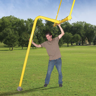 First Team Gridiron Basic Backyard Football Goalpost Fitness Equipment