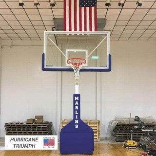 First Team Hurricane Portable Basketball Goal Hoop Hurricane Triumph