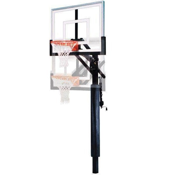 First Team Jam In Ground Adjustable Basketball Goal