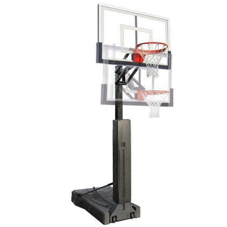 First Team OmniChamp Adjustable Outdoor Portable Basketball Hoop System