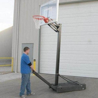 First Team OmniChamp Adjustable Outdoor Portable Basketball Hoop System