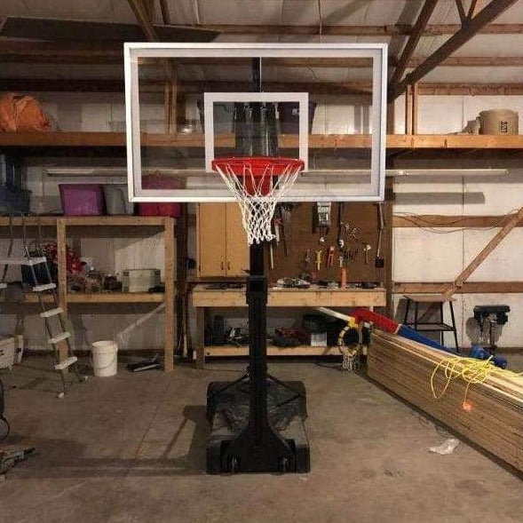 First Team OmniSlam Adjustable Outdoor Portable Basketball Hoop System