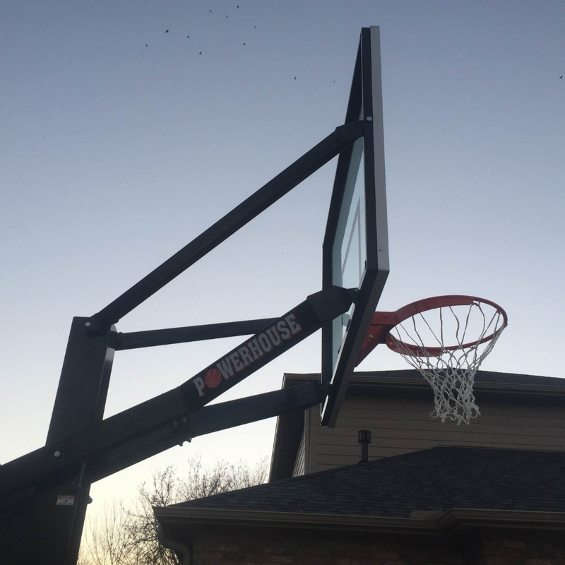 First Team PowerHouse 6 In Ground Adjustable Basketball Goal