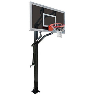 First Team Jam In Ground Adjustable Basketball Goal