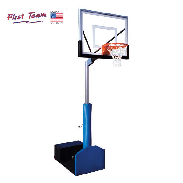 First Team Rampage Portable Basketball Goal Hoop Rampage