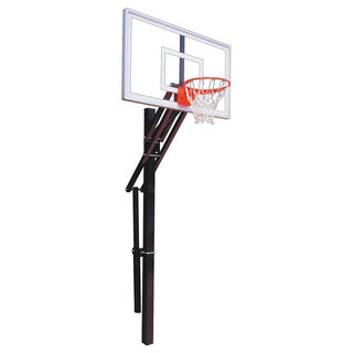 First Team Slam In Ground Adjustable Basketball Goal