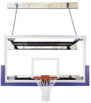 First Team SuperMount23 Wall Mount Indoor Adjustable Basketball Goal