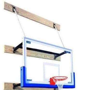 First Team SuperMount23 Wall Mount Indoor Adjustable Basketball Goal