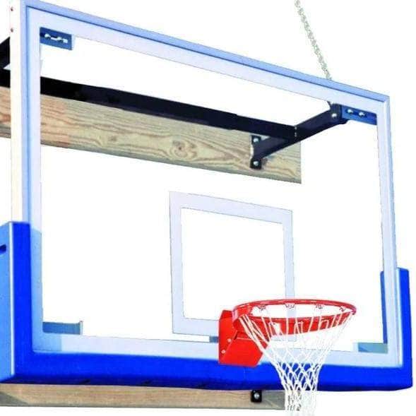 First Team SuperMount23 Wall Mount Indoor Adjustable Basketball Goal