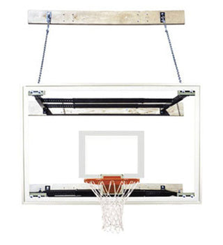 First Team SuperMount23 Wall Mount Indoor Adjustable Basketball Goal