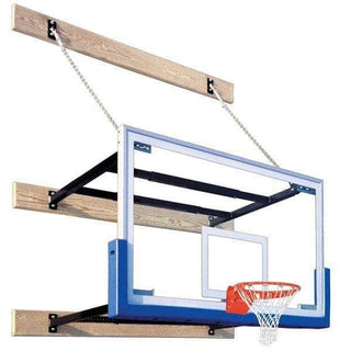 First Team SuperMount46 Wall Mount Indoor Adjustable Basketball Goal