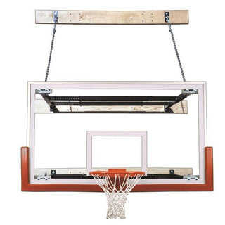 First Team SuperMount82 Wall Mount Indoor Adjustable Basketball Goal